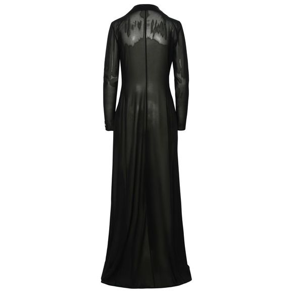 DOLCE & GABBANA Black Silk Duster - Picture 3 of 3